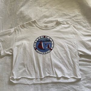 Newport Beach crop top from brandy Melville